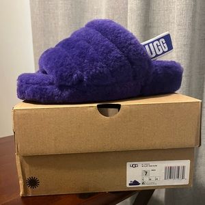 BRAND NEW Women's Fluff Yeah Slide Slippers